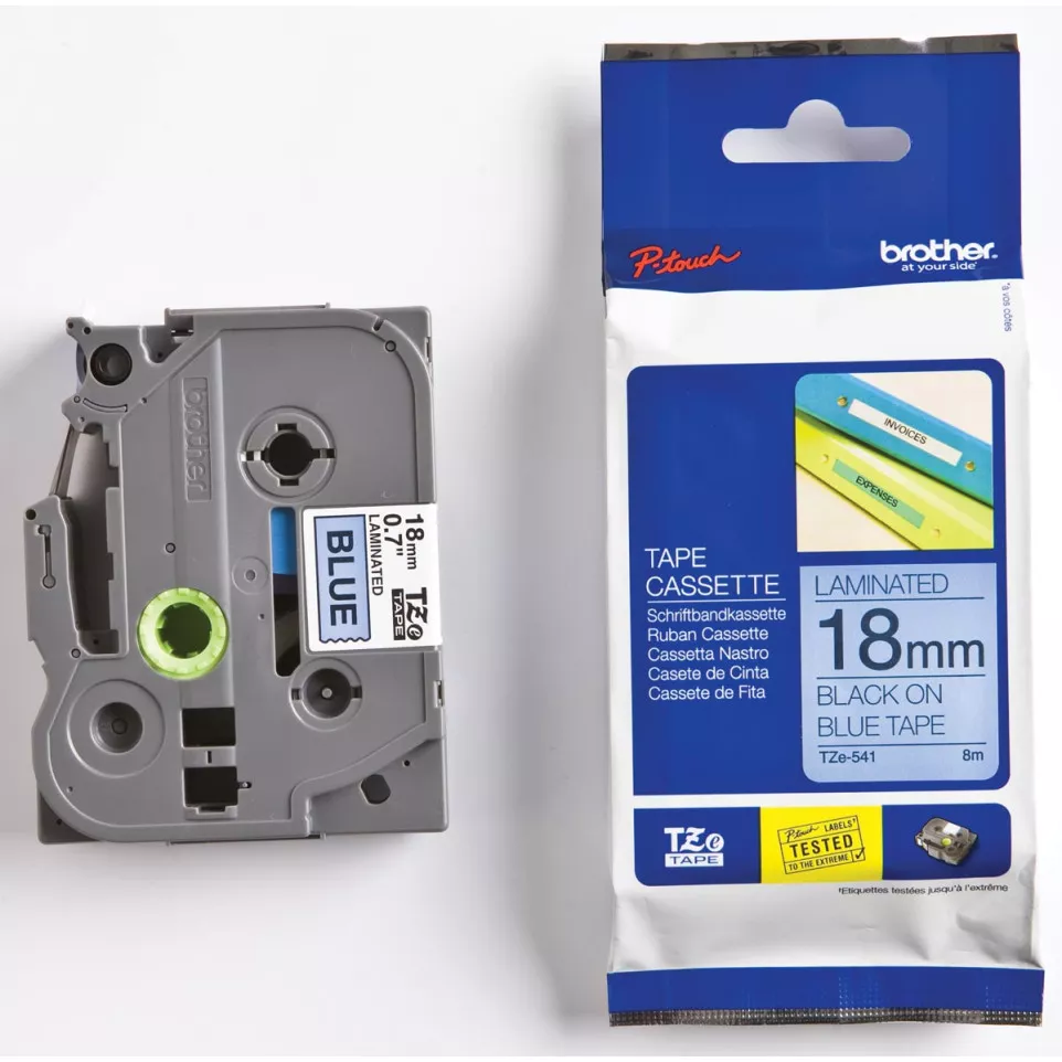 Brother TZe tape voor P-Touch 18 mm,...