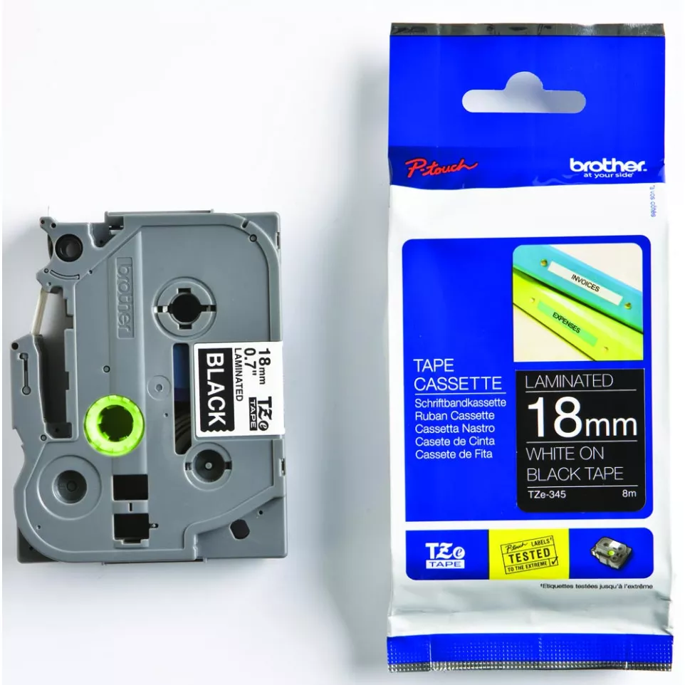Brother TZe Label Tape for P-Touch 18...