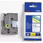 Brother TZe-233 Label Tape 12mm Blue on White for P-touch Label Makers