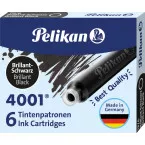 Pelikan 4001 Ink Cartridges TP6 Black