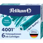 Pelikan inktpatronen 4001 turkoois