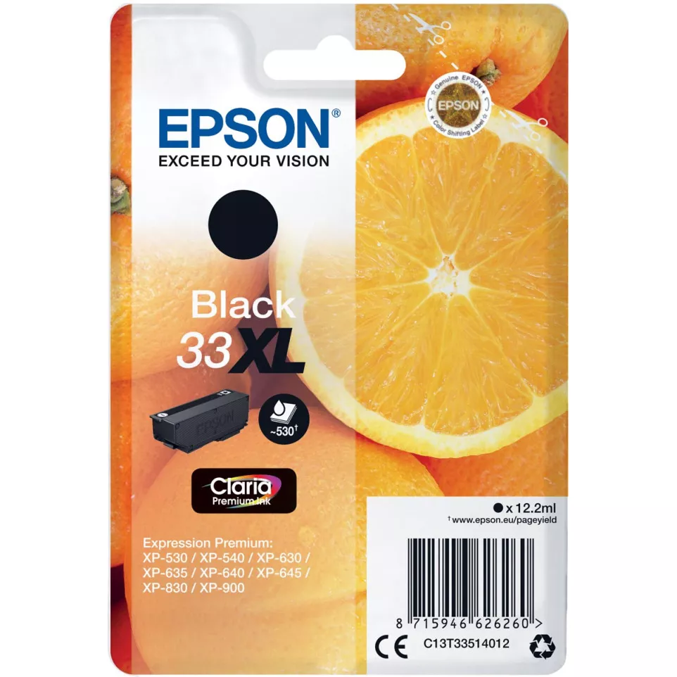 Epson cartouche d'encre 33XL, 530...