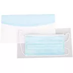 Tarfiold Set with Antimicrobial Cover + Color Dream Chequebook Envelope for Masks, Pack of 6 Sets