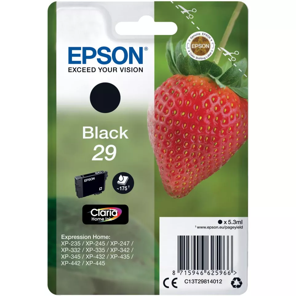 Epson 29 Black Ink Cartridge...