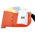 Tarifold Smartfolder A4 Assorted Colors Punched Pockets Pack of 6