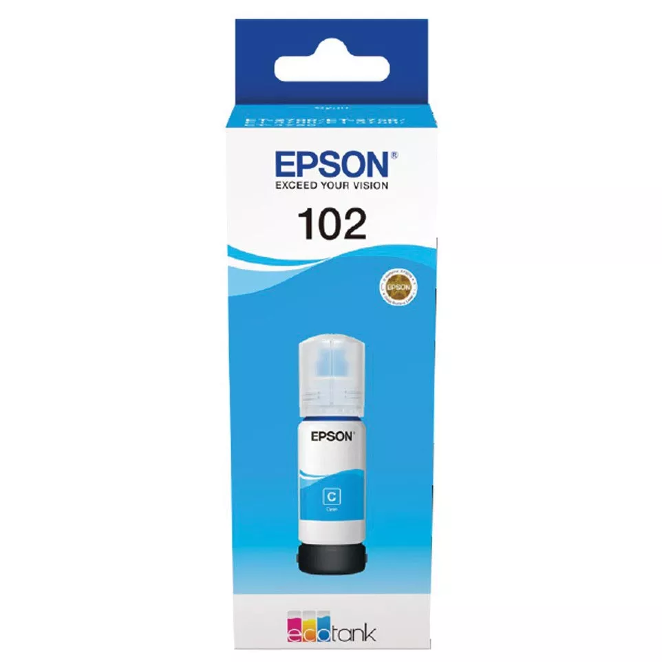 Epson inktfles 102, 6.000 pagina's,...