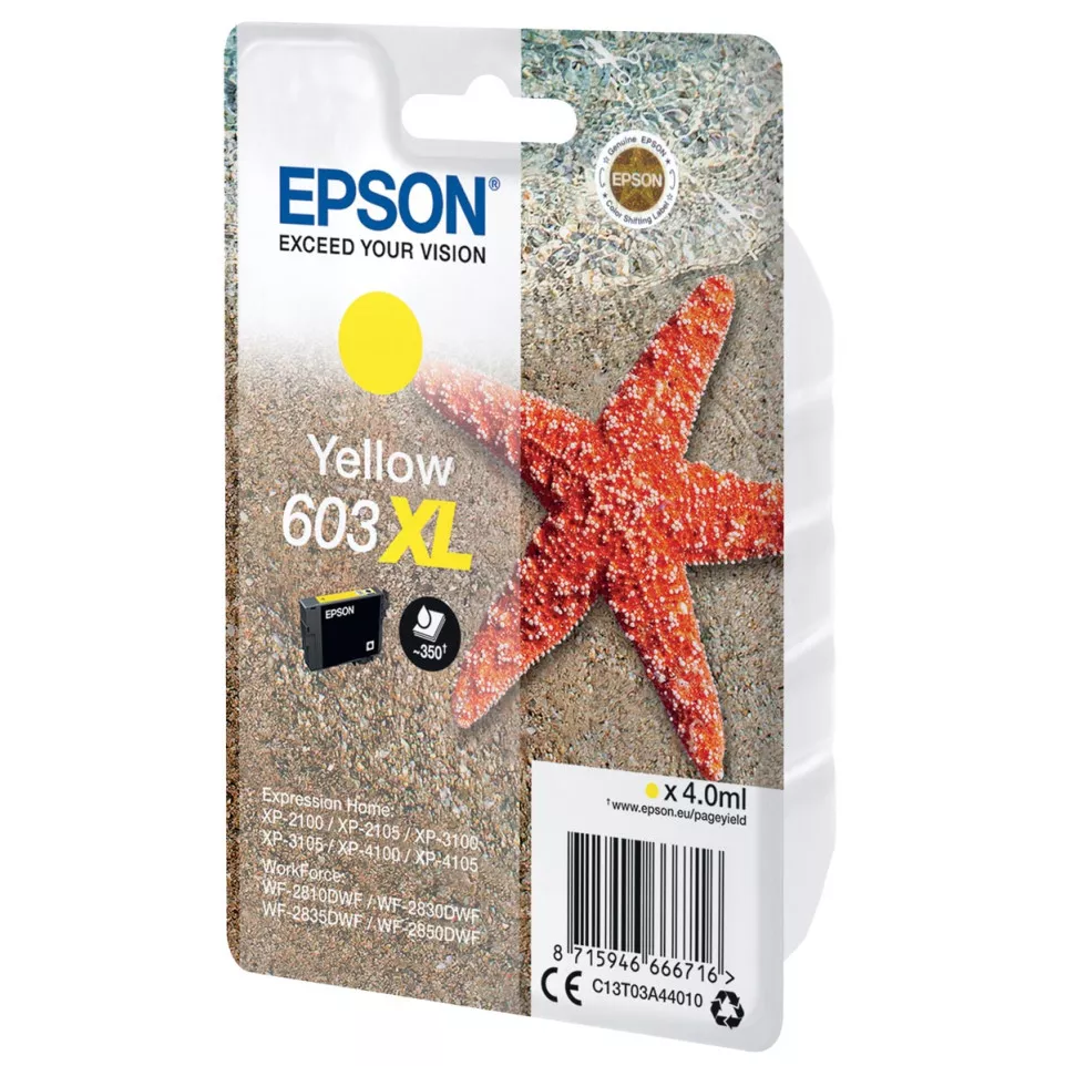 Epson cartouche d'encre 603 XL, 4 ml,...