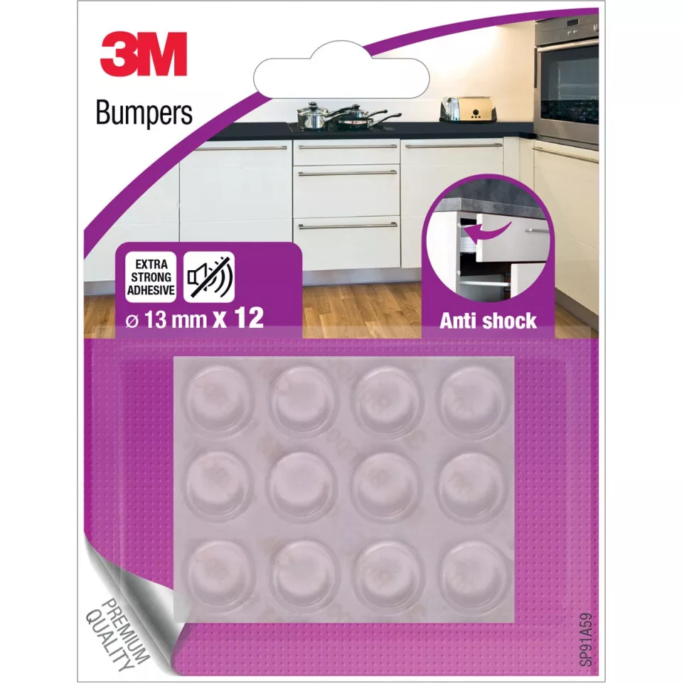 Scotch Anti-Shock Adhesive Bumpers 13...