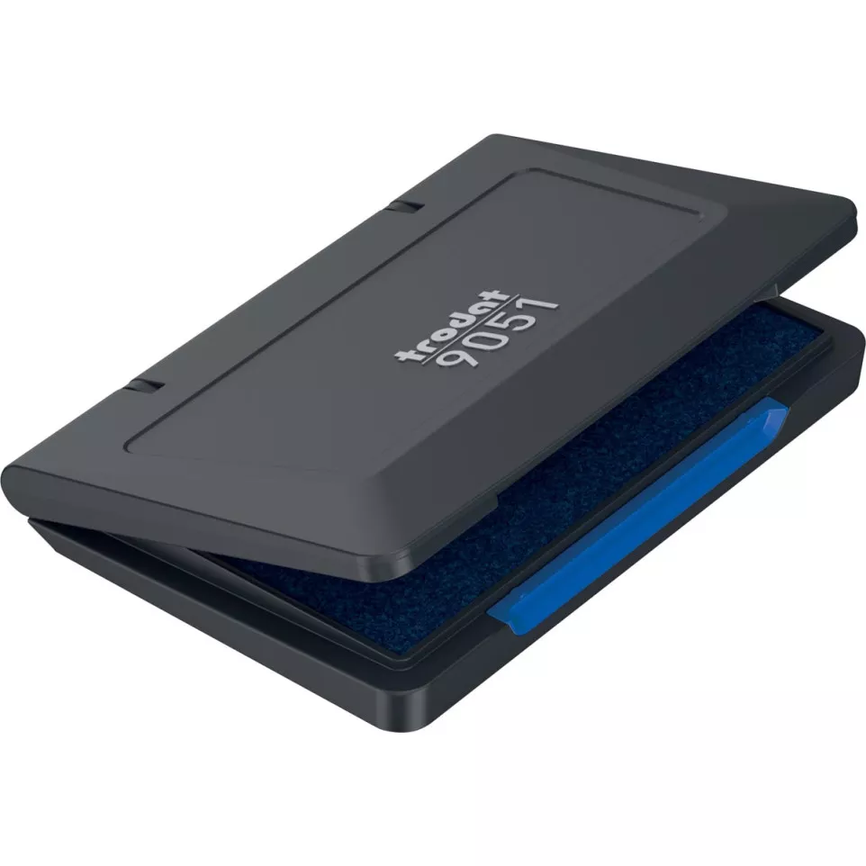 Trodat self-inking stamp 5 x 9 cm, blue