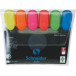 Schneider surligneur Job 150, etui de 6 pièces en couleurs assorties