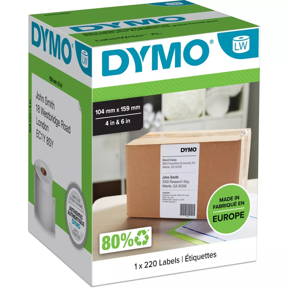 Dymo etiketten LabelWriter ft 104 x...