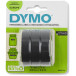 DYMO D1 Label Tape 9 mm White on Black Blister Pack of 3