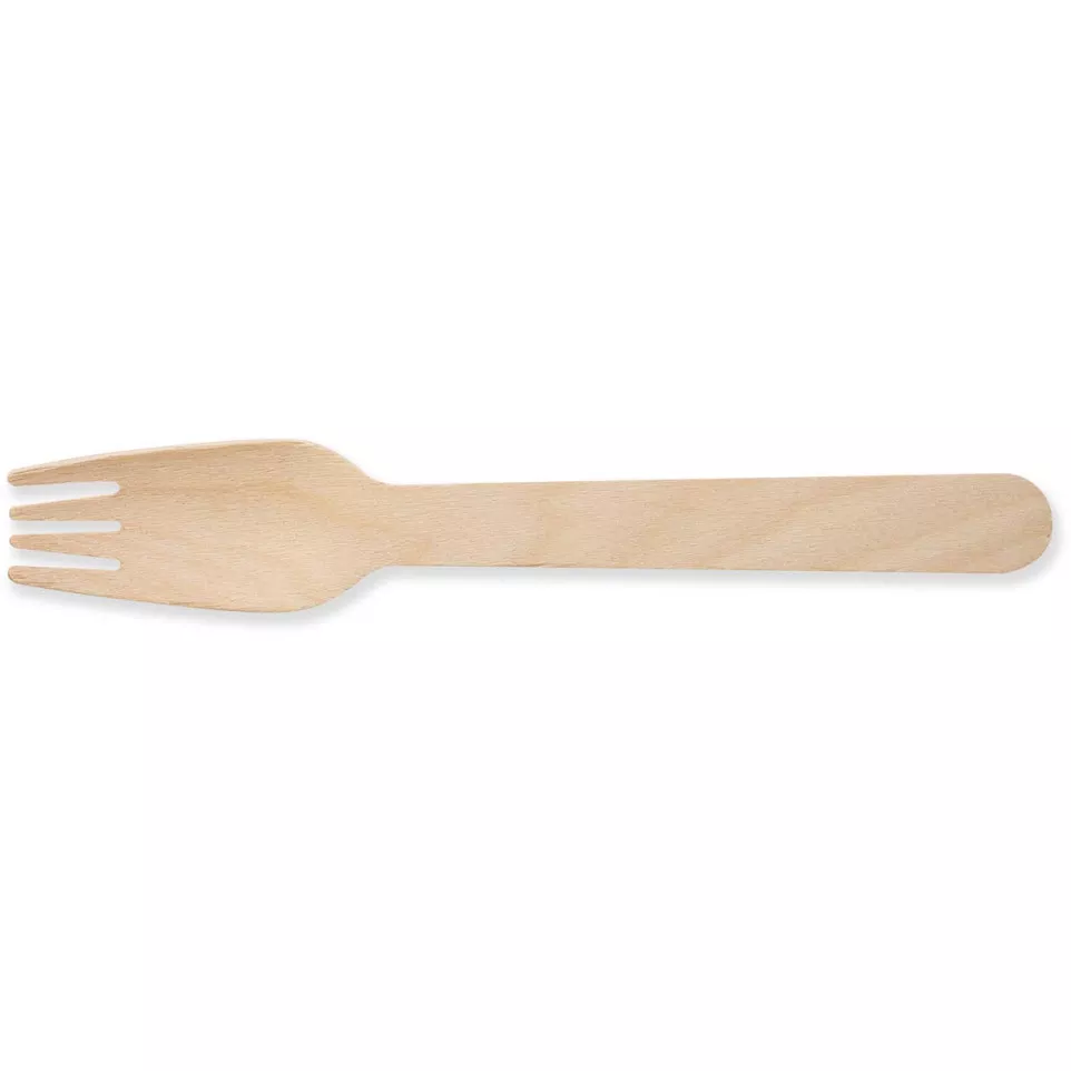 Vork uit hout, gecoat, 160 mm, pak...