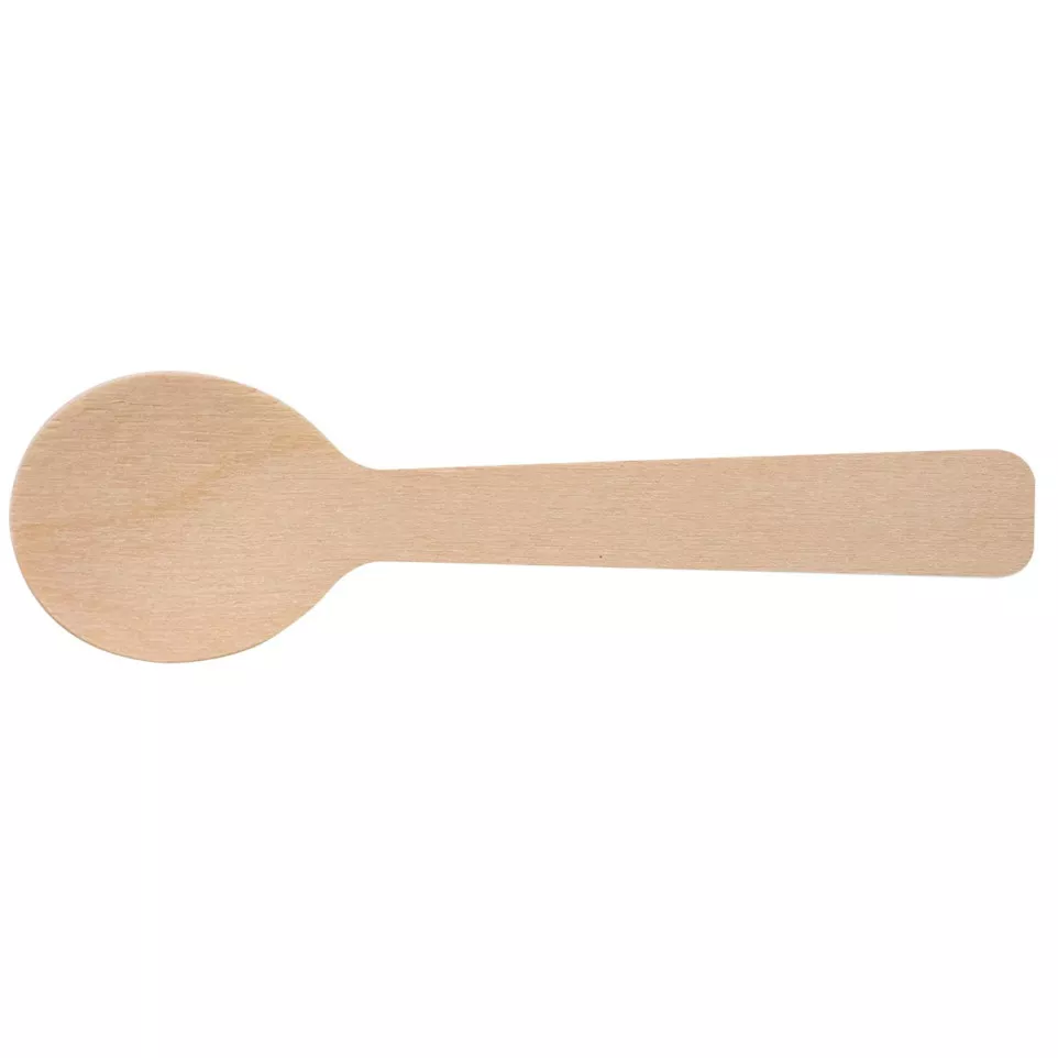 Wooden coffee spoon 96 mm pack of 100...