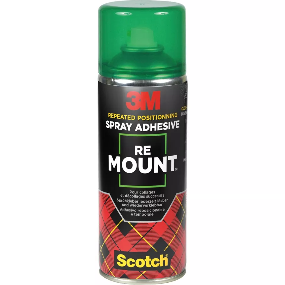 3M Scotch ReMount Adhesive Spray 400 ml