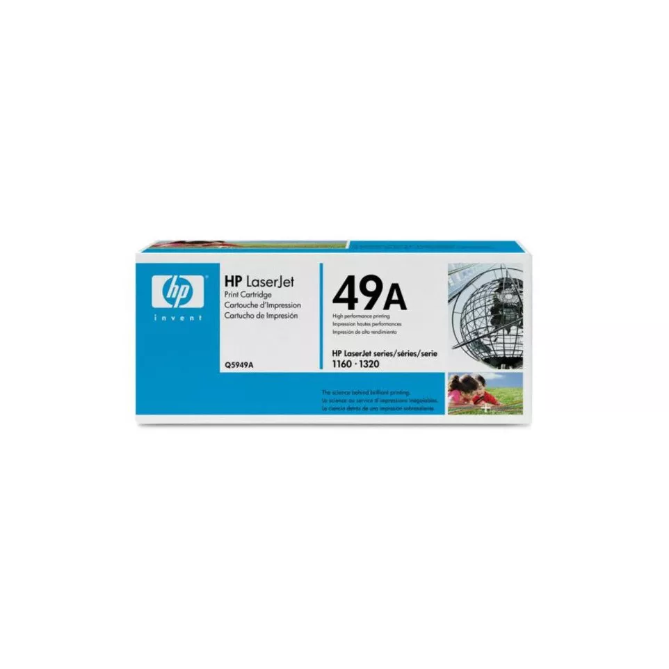HP toner 49A, 2 500 pages, OEM...