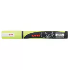 Uni-ball Krijtmarker fluo geel, ronde punt van 1,8 - 2,5 mm