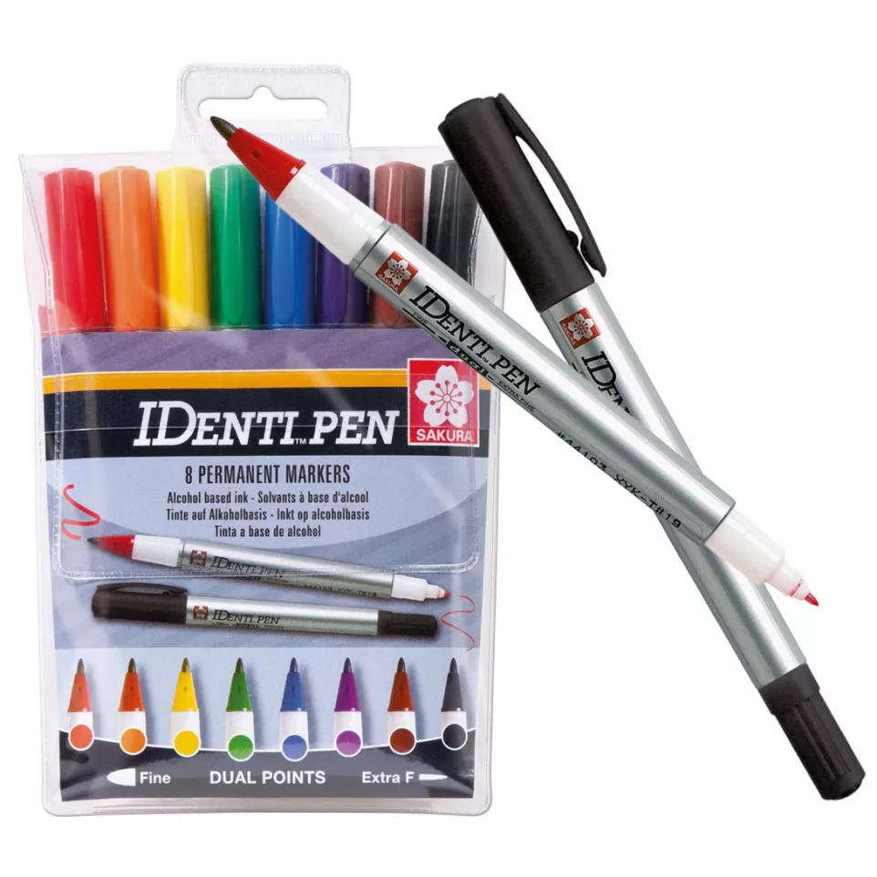 Sakura marqueur IDenti-Pen, étui de 8...