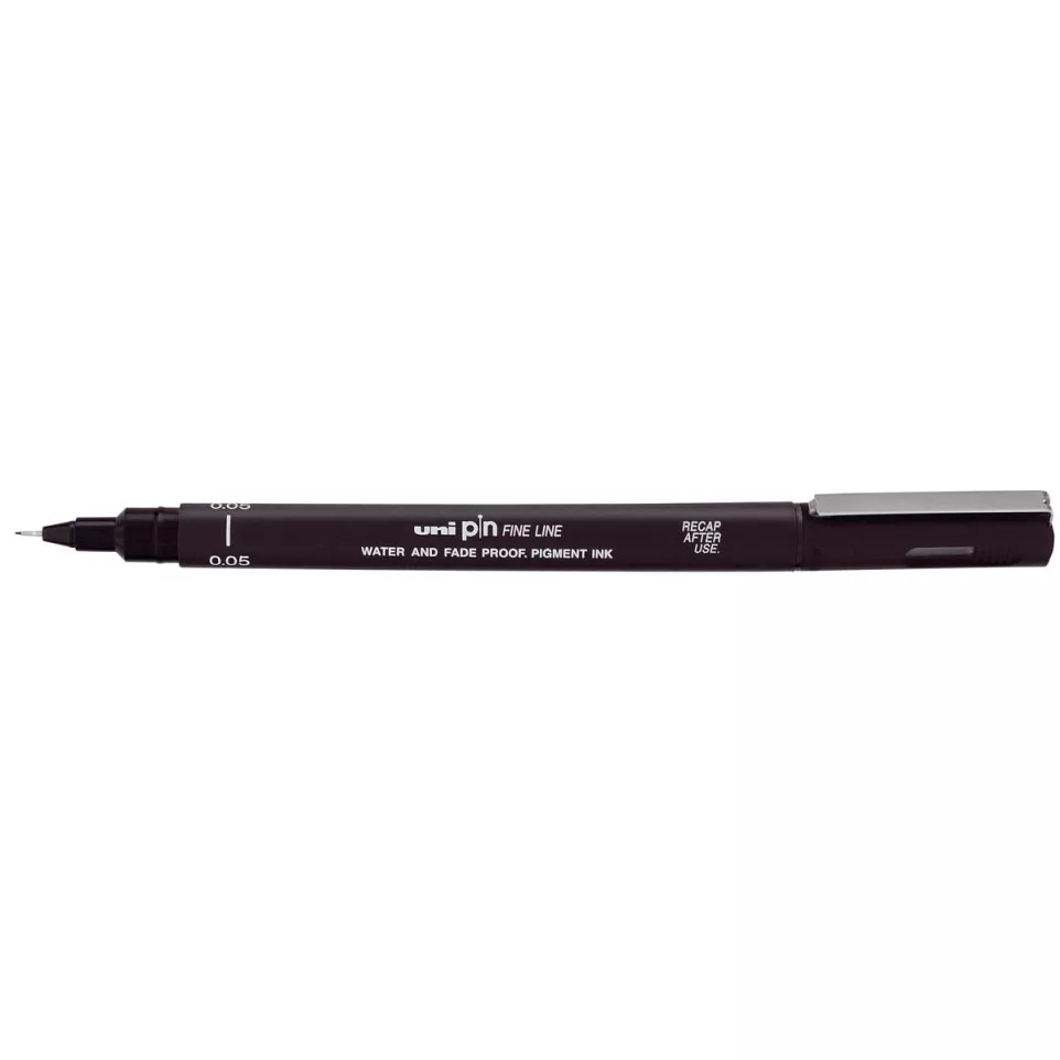 uni Pin 0.05 mm Fine Line Drawing Pen...