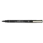 Uni Pin Fineliner Pen, Round Tip, 0.1 mm, Black