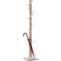 Easycloth Model A Wooden Coat Rack, White