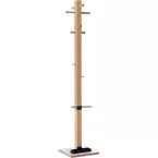 Kapstok Easycloth model B, uit hout, zwart