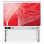 Colop stempel met voucher Printer 40, max. 6 regels, ft 59 x 23 mm