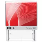 Colop Printer 20 Self-Inking Stamp with Voucher 4 Lines Max 38 x 14 mm