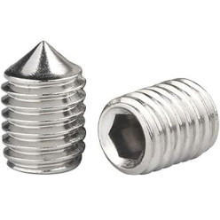 Inbusschroef voor handvatten M6x9mm vernikkeld / pce