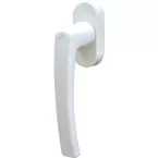 Venstergreep met stift Rotoline Secustick 37mm R07.3 creme 9001 / pce