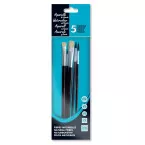 Watercolor Brush Set, 5 Pieces