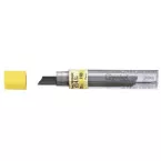 Pentel mines, 0,9 mm, 2B, étui de 12 piècess