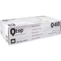 Nitrile Gloves, Medium, White, Box of 100 Pieces