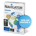 Navigator Expression papier de présentation, ft A4, 90 g, paquet de 500 feuilles