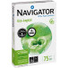 Navigator Eco-Logical papier d'impression, ft A4, 75 g, paquet de 500 feuilles