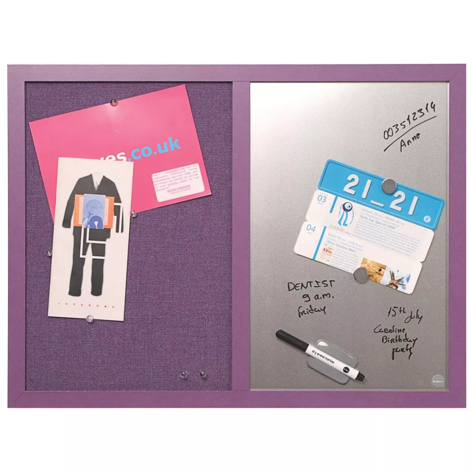Bisilque Mixed Lavender Notice Board