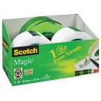 Scotch Magic Tape 3 Rolls Plus 1 Free Dispenser