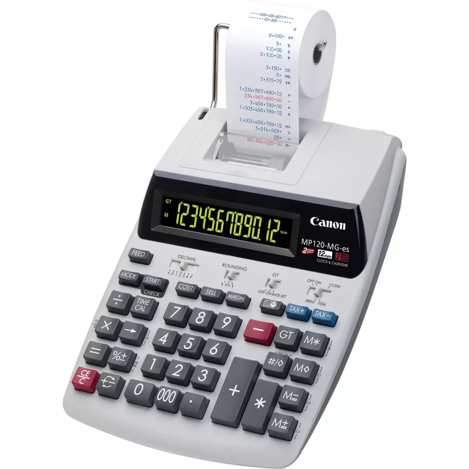 Canon calculatrice de bureau MP120-MG II