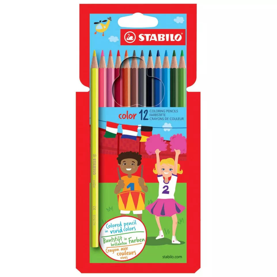 STABILO Color kleurpotlood, kartonnen...