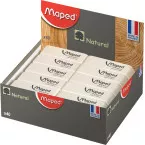 Maped gum Dessin, medium, wit, doos van 40 stuks