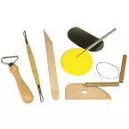 Basic Clay Working Set, 6 Pieces
