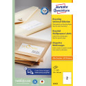 Avery Witte gerecycleerde universele etiketten Ft 210 x 148 mm (b x h), 200 stuks, 2 per blad