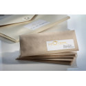 Avery Dennison Universal Recycled White Labels 105 x 48 mm, 1200 pieces, 12 per sheet