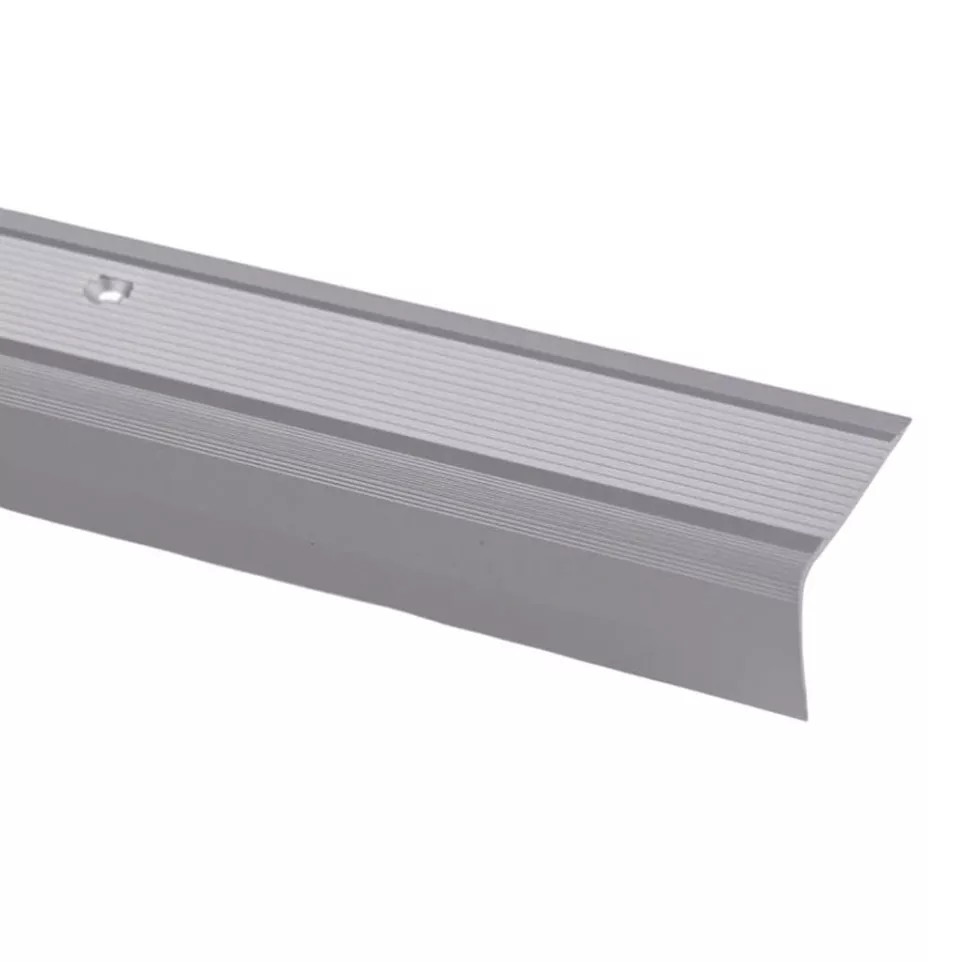 Nez de marche strié 40x25mm aluminium...