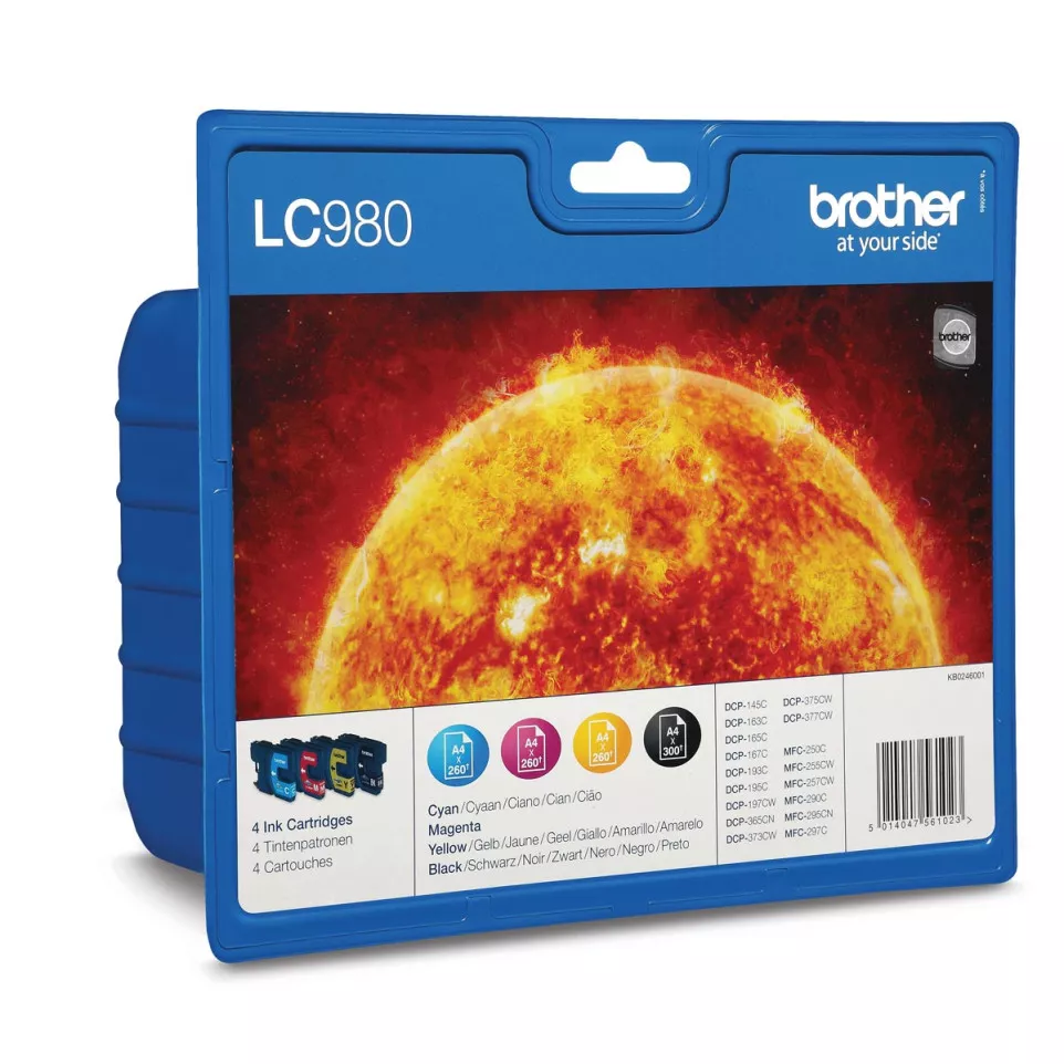 Genuine Brother LC980VALBP Ink...