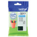 Genuine Brother LC3217C Ink Cartridge Cyan 550 pages