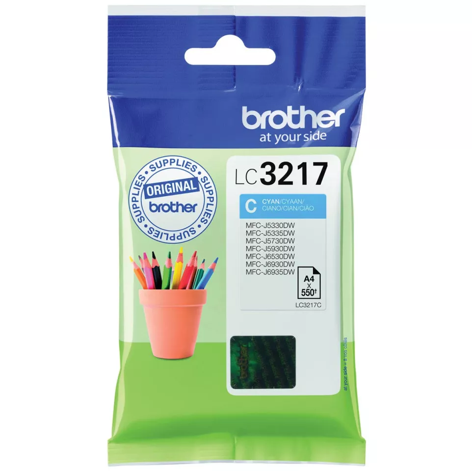 Genuine Brother LC3217C Ink Cartridge...