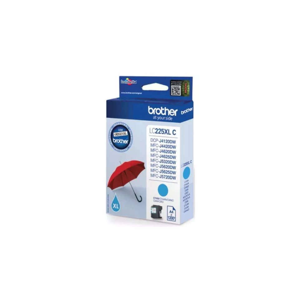 Genuine Brother LC225XLC Ink...