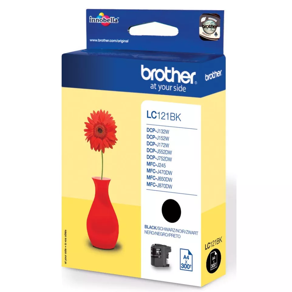 Brother LC-121BK Original Black Ink...