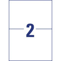 Avery étiquettes polyéthylène ultra-résistantes ft 210 x 148 mm (l x h), boîte de 20 étiquettes